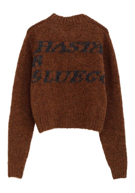 cardigan zip hasta luego donna marrone PALOMA WOOL | VJ9004323